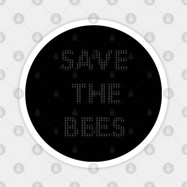 Save our precious Bees Magnet by Uwaki